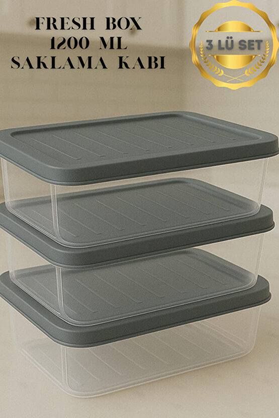 1200 ml Freshbox Saklama Kabı