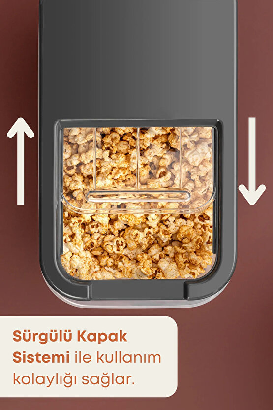 2li Mega Boy Sürgülü Kayar Kapaklı Erzak Saklama Kabı Seti Çok Amaçlı Buzdolabı Düzenleyici 15 lt