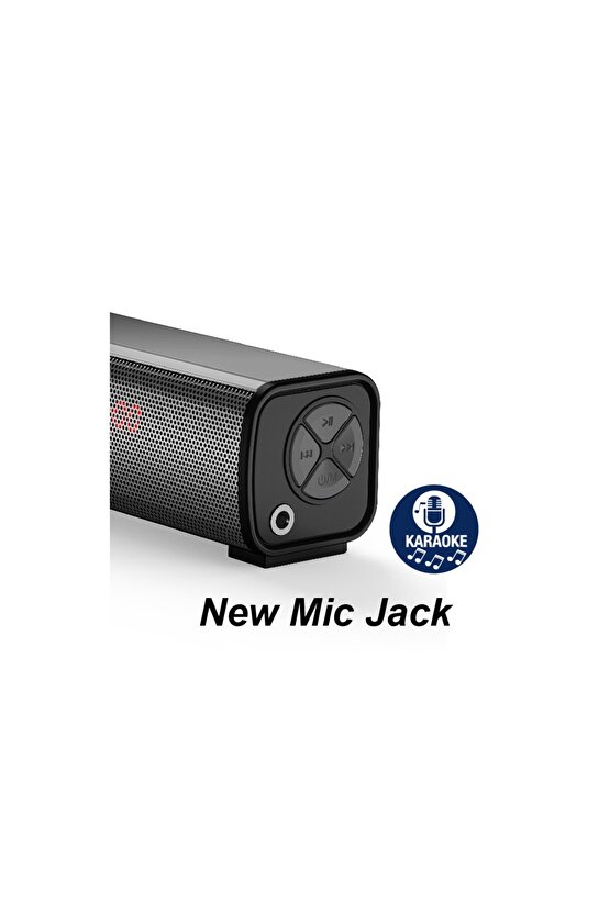 SOUND BAR BLUETOOTH LU SD KART USB AUX GİRİŞLİ FM RADYOLU SUBWOOFER HOPARLÖR