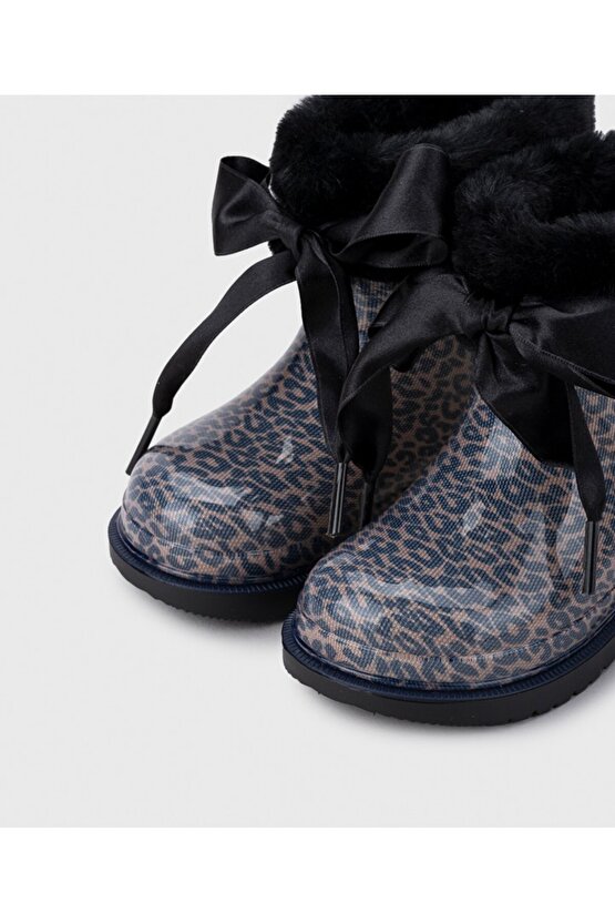 W10338-002 Bimbi Leo Soft Kız Çocuk Yağmur Çizmesi