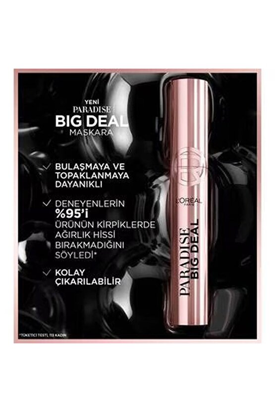Paris Big Deal Paradise Siyah Maskara