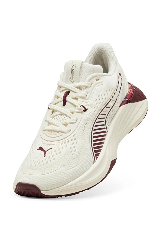 311739 PWR Hybrid TR Wns Floral Ri Spor Ayakkabı Krem