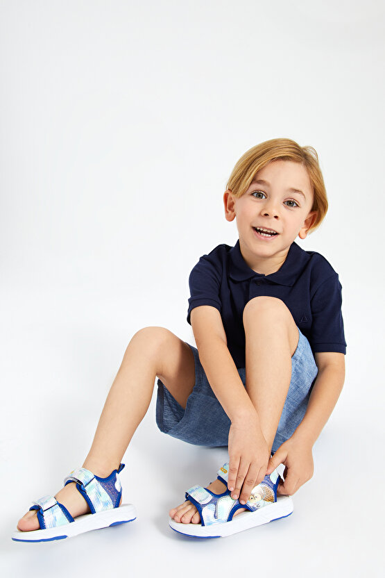 Nana Hafif Erkek Okul Öncesi Lacivert Sandalet