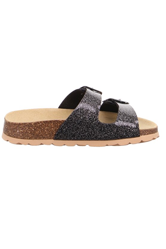 800111 G Deri Siyah Unisex Terlik