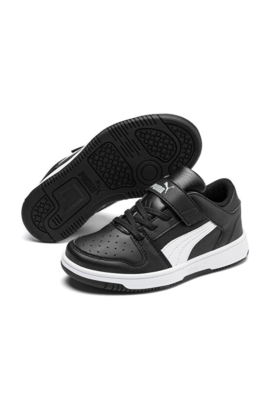 Rebound Layup Çocuk Siyah Sneaker