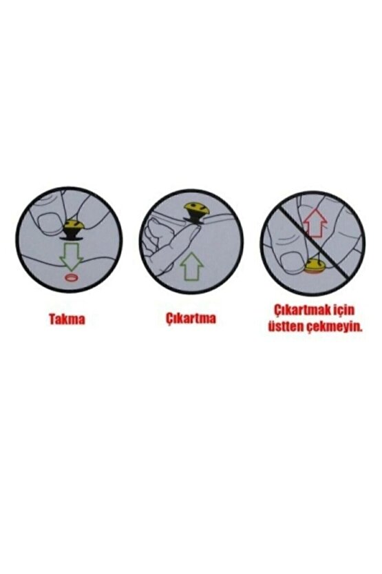 Jibbitz Mavi Tekli Terlik Süsü