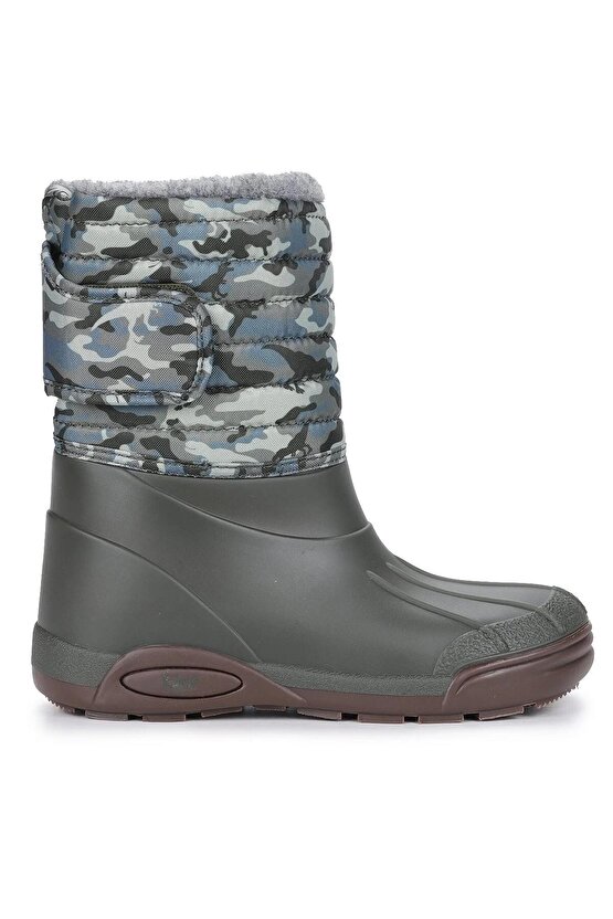 W10210-042 Topo Ski Camo Çocuk Günlük Bot