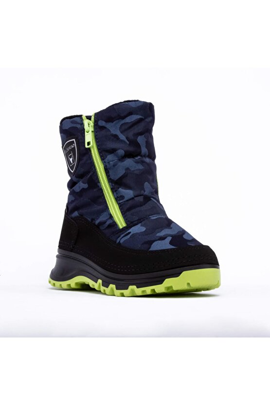 Çocuk Su Itici Fermuarlı Bot Buck1102 Dasdas Camo