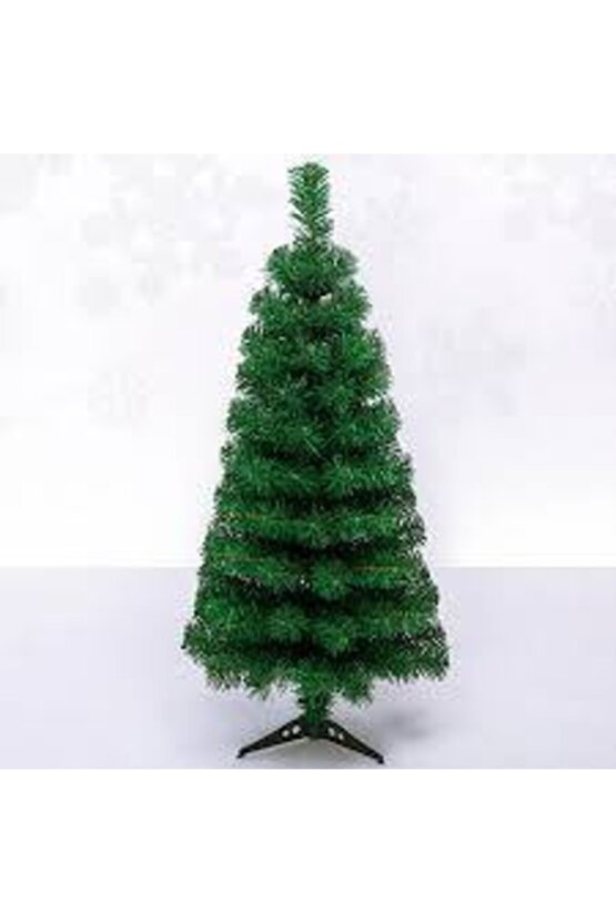 Yılbaşı Çam Ağacı Plastik Ayaklı Yeni Yıl Noel Süs Ağaç 90 Cm Boy