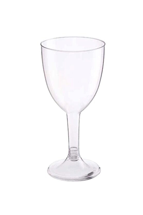 Plastik Şarap Kadehi (10adetsiyah Renk