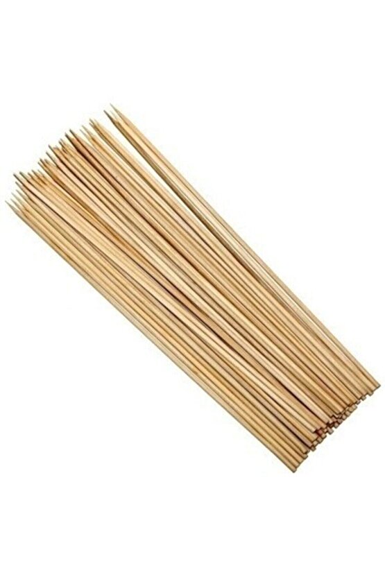 Ahşap Çöp Şiş 25cm 100 Adet