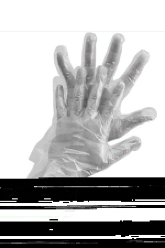 Poşet Eldiven Kullan At 300 Adet Kalın Dayanıklı Naylon