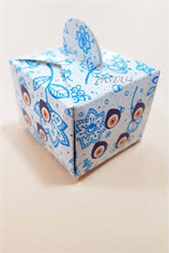 Lokum Kutusu - Küp - Nazar Boncuğu 50li