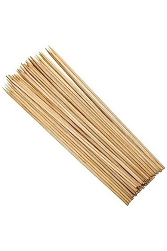 Ahşap Çöp Şiş 25cm 100 Adet