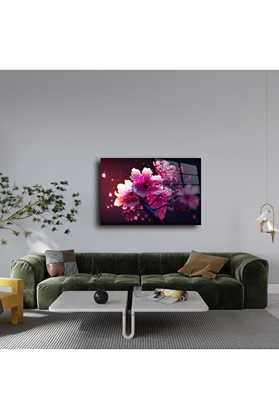 Sakura Çiçeği Duvar Sanatı