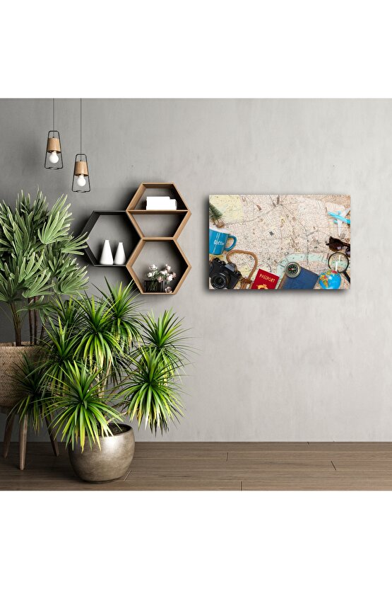 Retro Seyahat Temalı Duvar Posteri