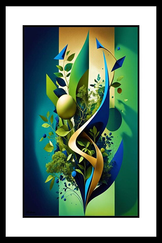 Soyut Çığlık Digital Art ( ÇERÇEVESİZ - ÇERÇEVE YOKTUR ) ( ULTRA HD ) FOLYO AFİŞ - POSTER