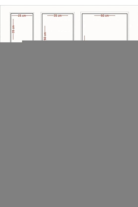 Stor Perde Krem Renk Dilimsiz