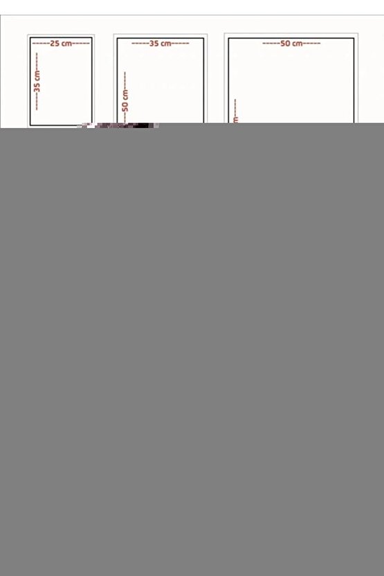 Stor Perde Ekru Renk Dilimli