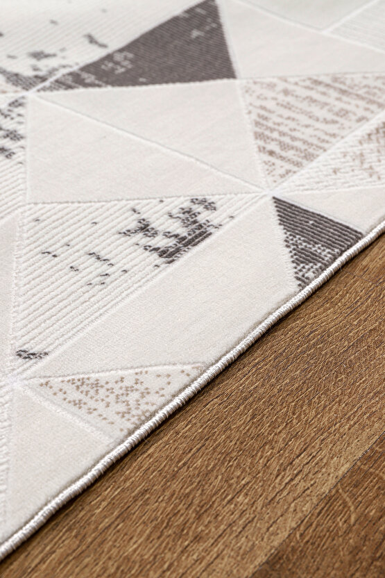 Bambu Saten Halı Kilim Salon Mutfak Koridor Yolluk Dokuma Makine Halısı Petra 1 Kahve