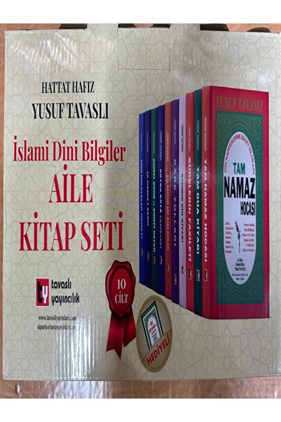 TAM DUA KİTABI TAM NAMAZ HOCASI KİTABI TOPLAM 11 KİTAP AİLE SETİ DİNİ BİLGİLER SETİ İSLAM SETİ KUTU