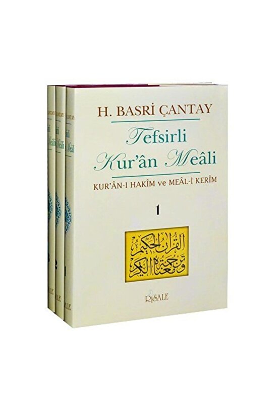 Tefsirli Kuran Meali 3 Cilt Takım Hasan Basri Çantay
