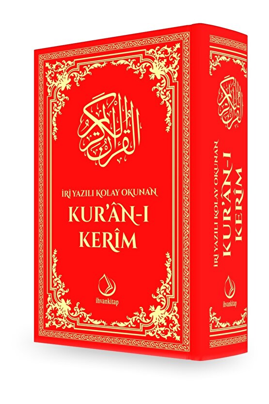 İri Yazılı Kolay Okunan Kuranı Kerim - Orta Boy-İHVAN KİTAP-BERRE0045