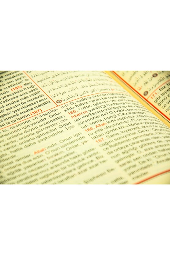 Arapça - Türkçe Okunuş Ve Mealli Kuranı Kerim Rahle Boy Sesli - Üçlü Kuran -