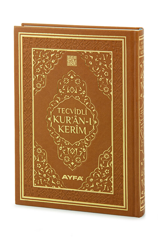 Tecvidli Kuranı Kerim - Termo Deri - Rahle Boy - Kahverengi Renkli - Ayfa Yayınevi - Bilgisayar Hatl