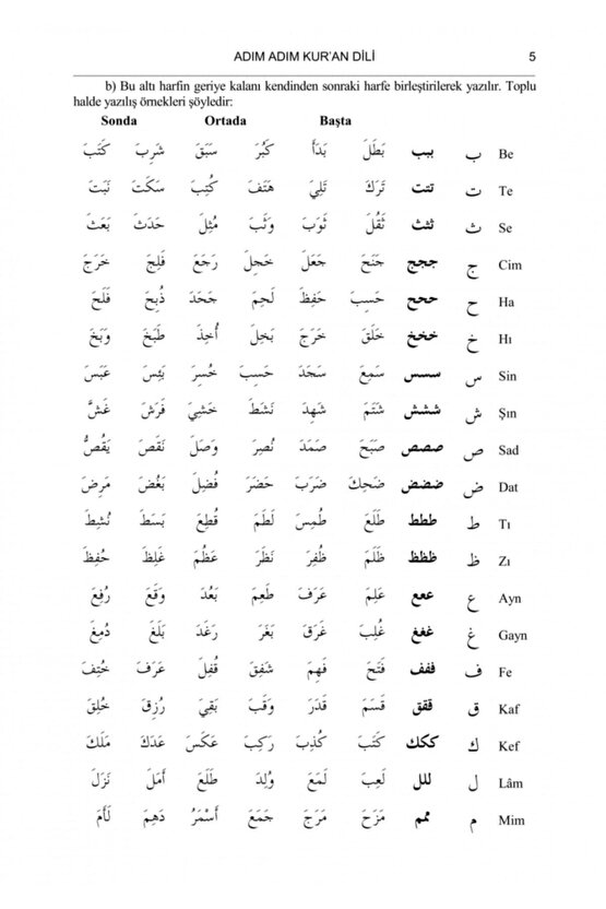 Adım Adım Kuran Dili - Necla Yasdıman