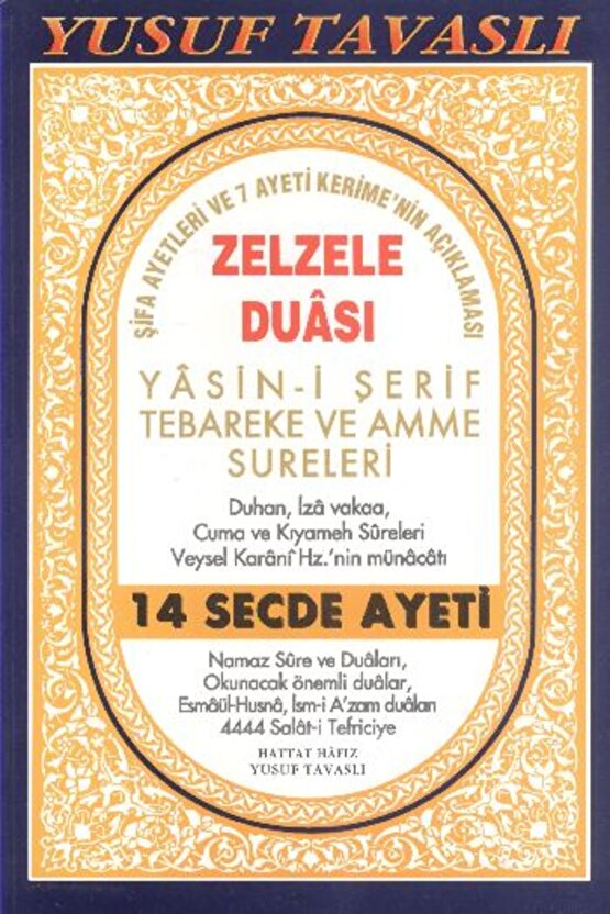 Zezele Duası Yasin i Şerif Tebareke ve Amme Sureleri (Dergi Boy) (D32)  Tavaslı