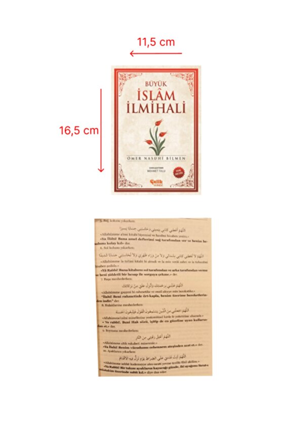 Büyük Islam Ilmihali Şamua Kağıt-benim Namaz Hocam-kuran-ı Kerimin Yüce Meali 3lü Set Çanta Boy