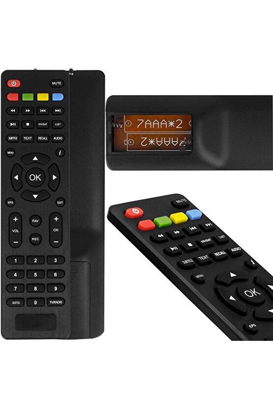 Mirtech 1601 Hd  Uyumlu  Uydu Cihazı Kumandası