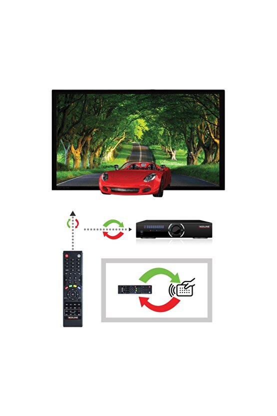 Redline Ts 7000 Hevc Akıllı Uydu Kumandası Orjinal