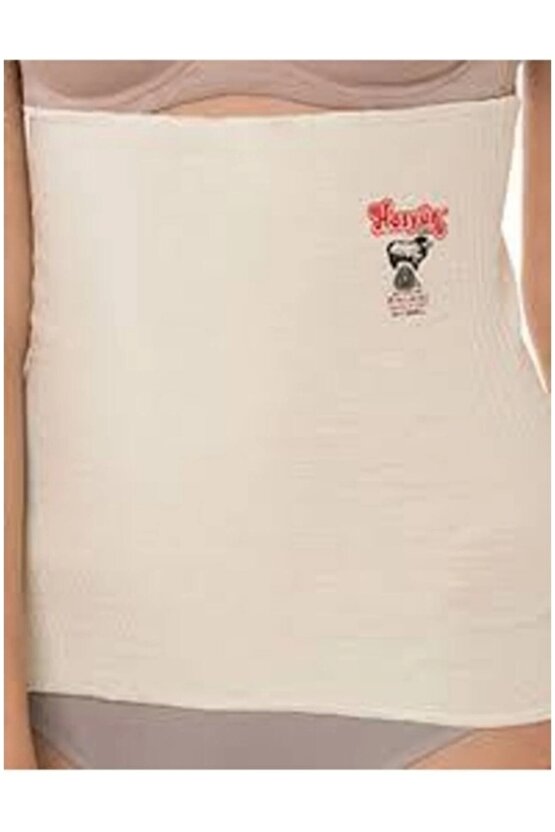 Modatime %100 Yün Silikonlu Bel Korsesi Romatizma Menisküs Bel Fıtığı Korsesi