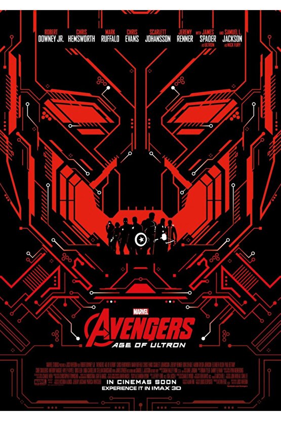 Avengers Age of Ultron (2015) 0004 ( FOLYO ) - AFİŞ - POSTER-1462