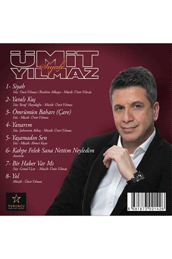 Ümit Yılmaz - Siyah ( CD ) Ambalajında