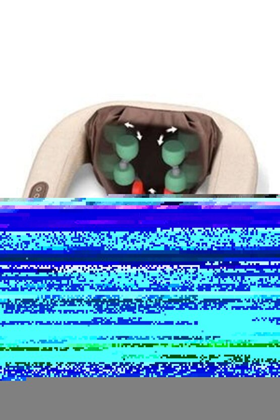 Sırt Ve Bacak Isı Fonksiyonlu Masaj AletiMg 153 4d Boyun Ense
