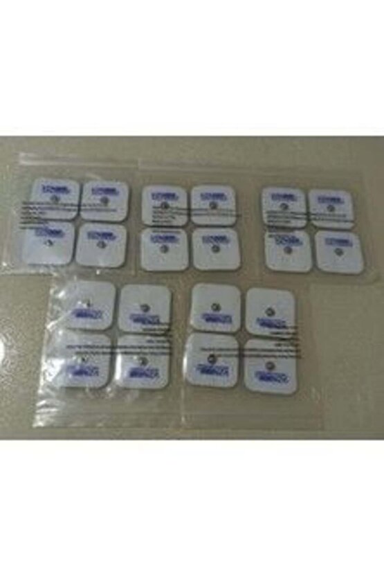 - Tens Cihaz Çıt Çıtlı Yedek Elektrot 5x5 Tens Pedi 4 Lü ( 5 Paket )