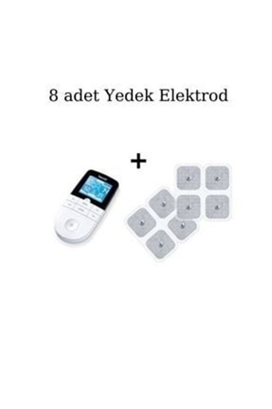 Masaj Cihazı Ve 8li Set Yedek ElektrodlarEm 49 Dijital Tens Ems