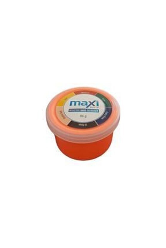 Maxi Putty El EgzersizHamuru 85 gr Kırmızı Renk (hafif)