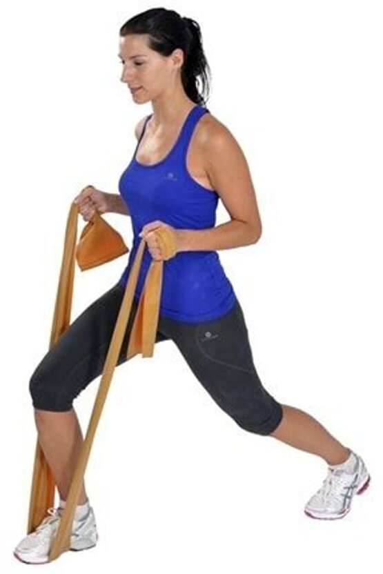 Pilates & Yoga EgzersizBandı , Theraband Altın (süper Güçlü) 22.5 Mt