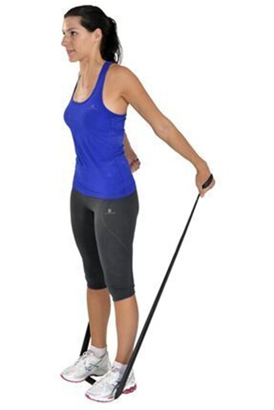 Pilates & Yoga EgzersizBandı , Theraband Siyah Renk(en Güçlü) 45.5 Mt