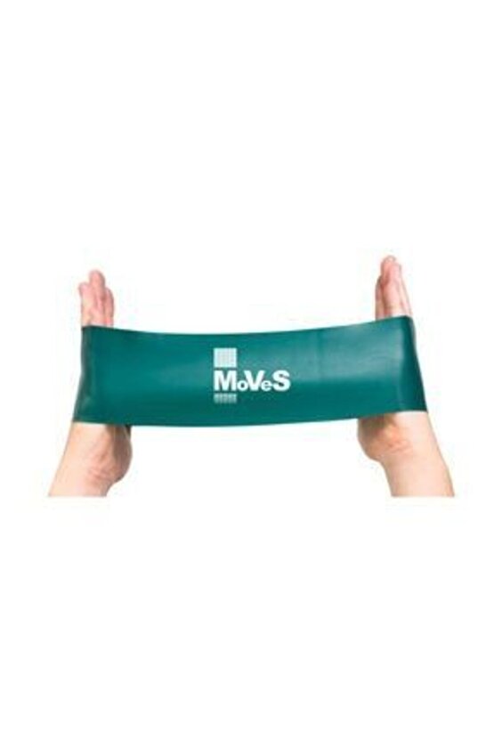 Yeşil Renk Loop Kas Germe Güçlendirme Egzersiz Pilates BandıBand 7x5 cm x 30,5 cm