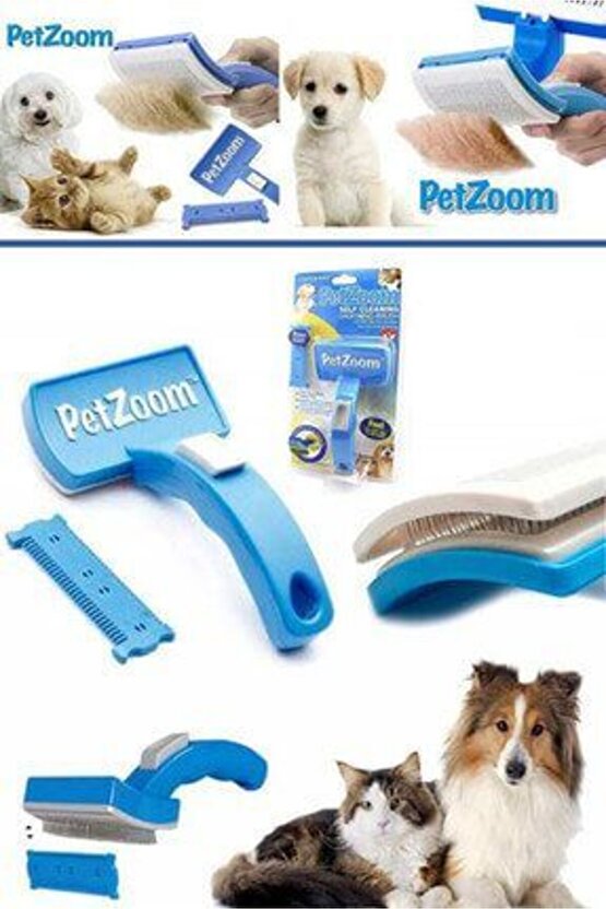 Petzoom KediKöpek Tarak Ve Tüy Kesme Aleti