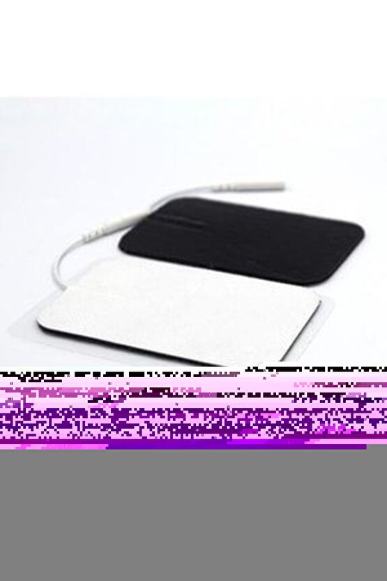 Soketli Elektrot 5x9 cm Ems Tens Cihazı Pin Girişli Elektrod 5 Paket = 20 AdetKablolu