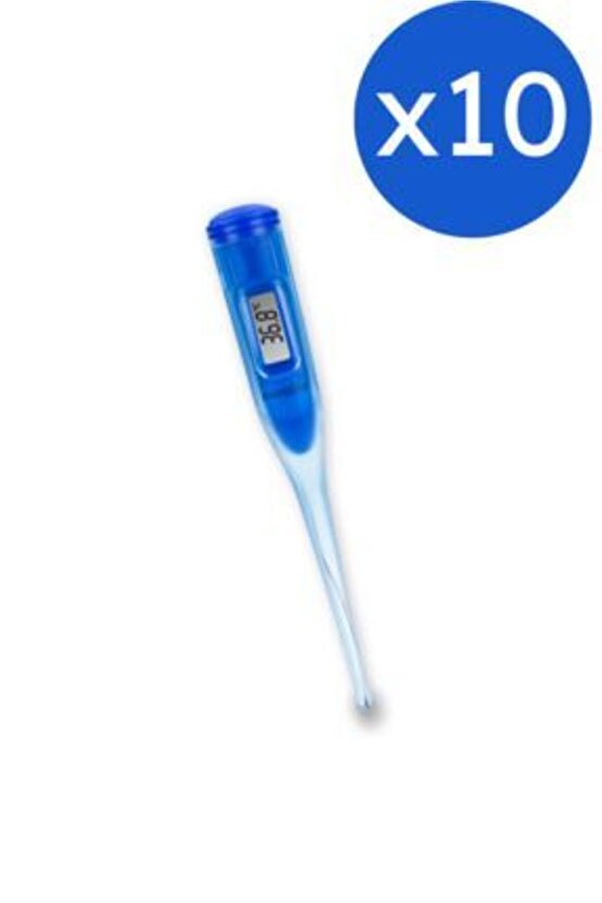 Dijital Ateş Ölçer Termometre Civasız10lu Set: Mt60