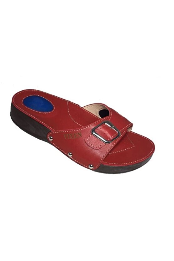 Topuk Dikeni Terliği Kırmızı 38 NUMARA