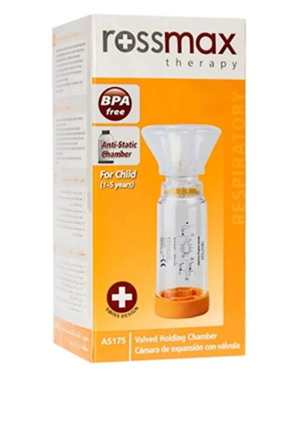 Rossmax Maskeli Inhalatör Chamber Çocuklar Için (1-5 Yaş)