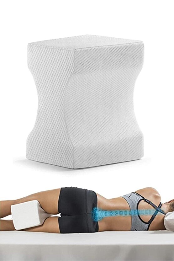 0 - 499 gr Beyaz Ortopedik Hamile Destek Yastığı Bacak Arası Yastık Hamile Yastığı Pozisyon Yastığı